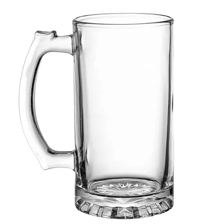Caneca Chopp Vidro Cristal 475ml