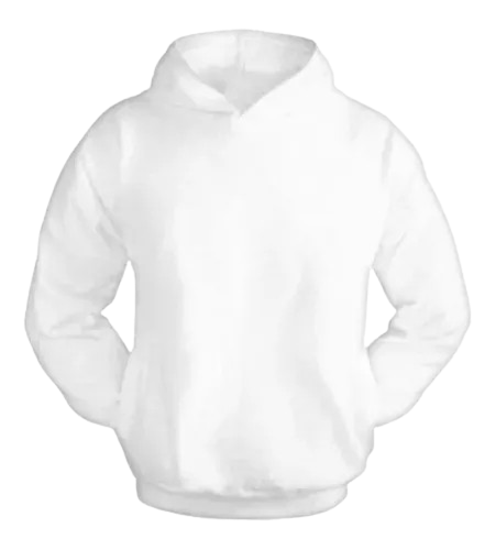 Casaco Blusa Frio Branco Unissex - P ao GG